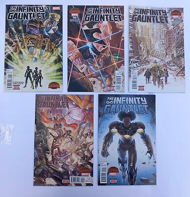 Buy Marvel Comics Secret Wars The Infinity Gauntlet #1 #2 #3 #4 #5 & Thors #1 #2 #3 • 12.99£