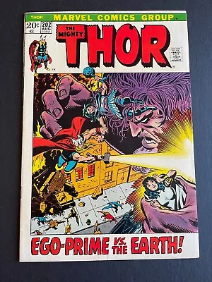 Buy  Thor #202 - 1st Appearance Of Jason Kimball (Marvel, 1972) VF+ • 17.54£