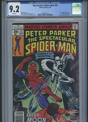 Buy Spectacular Spider-Man Vol 1 #22 1978 CGC 9.2 • 59.13£