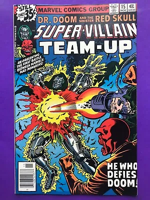 Buy Super-villain Team-up #15 Vf/nm 9.0 High Grade Bronze Age Marvel • 23.65£