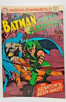 Buy BRAVE AND THE BOLD #85  1969 BATMAN Green Arrow  DC    FN+ • 134.05£
