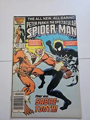 Buy Peter Parker The Spectacular Spider-Man #116 Newsstand 1986 Sabretooth MINT • 19.76£
