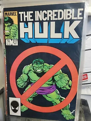 Buy Incredible Hulk #317 (1986, Marvel Comics) New Warehouse Inventory In VG/VF Cond • 15.01£