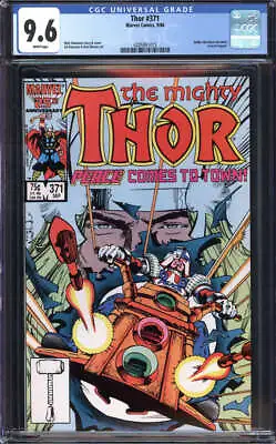 Buy Thor #371 Cgc 9.6 White Pages // Marvel Comics 1986 • 32.02£