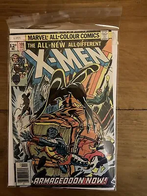 Buy Uncanny X-Men #108 - Marvel - First John Byrne Art On X-Men 1977 • 20£