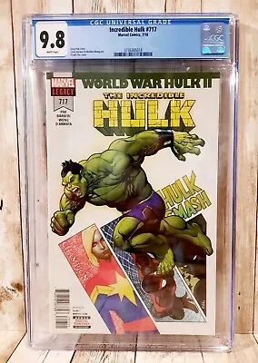 Buy Incredible Hulk #717 July 2018 CGC9.8 NM/MINT • 76.41£