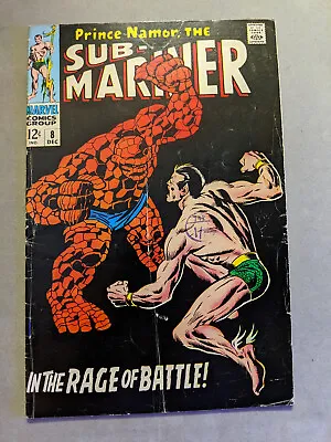 Buy Sub-Mariner #8, Marvel Comics, 1968, FREE UK POSTAGE • 34.99£