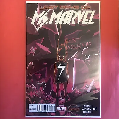 Buy Ms. Marvel 16 1st Meeting Captain Marvel Danvers & Kamala Khan Disney Plus • 15.80£