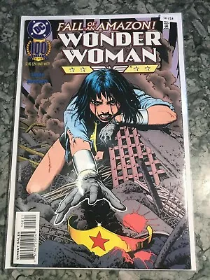 Buy Wonder Woman 95 Fall Of An Amazon - High Grade Comic Book - L1-218 • 7.88£