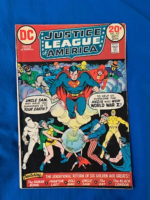 Buy JUSTICE LEAGUE OF AMERICA  #107  Crises On Earth X / 1973 / 1st Freedom Fighters • 47.17£