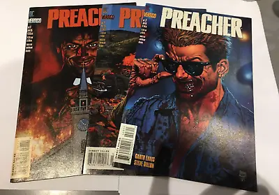 Buy DC Comics Vertigo Preacher #1 #2 #3 Ennis Dillon 1995 3 Issues. • 89.99£