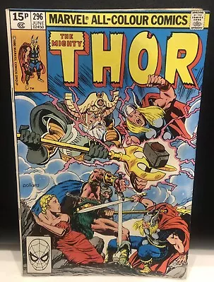 Buy The Mighty THOR #296 Comic , Marvel Comics • 2.34£