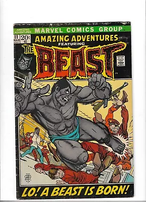 Buy Amazing Adventures # 11 Very Good  [1st Furry Beast] Cents Copy • 89.95£
