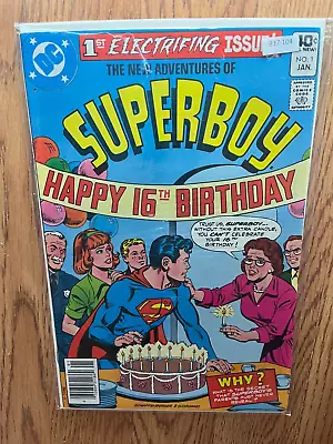 Buy The New Adventures Of Superboy 1 DC Comics 9.2 Newsstand - E37-104 • 11.04£