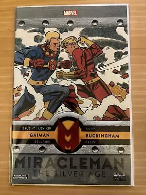 Buy Marvel Miracleman The Silver Age #7 LGY #29 Variant Cover Bagged Boarded New • 1.75£