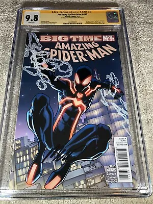 Buy Amazing Spider Man 650 CGC SS 9.8 Ramos 1st Stealth Suit Spider Verse Movie 2/11 • 225.19£