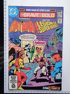 Buy Dc  The Brave And The Bold / Batman And Legion #179   Oct.1981 Ernie Colon Art • 3.90£