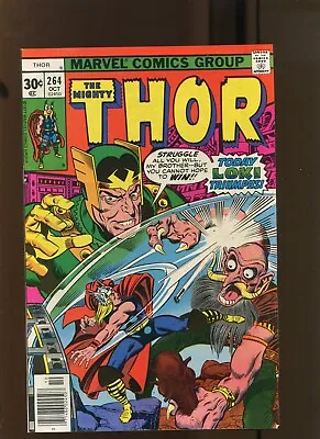 Buy Mighty Thor #264  -  Newsstand - Loki (9.0) 1977 • 6.31£