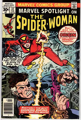 Buy Marvel Spotlight #32 Spiderwoman First Appearance Vf • 170.80£