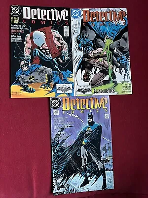 Buy Detective Comics #598-600 VFN/VFN+ 1989 *50 Years Of The Batman* • 11.99£