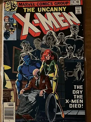 Buy Uncanny X-Men #114 First Time Uncanny Appears Above X-Men 1978 Marvel Newsstand • 40.18£