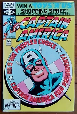 Buy Captain America 250, John Byrne, Marvel Comics, October 1980, Fn+ • 9.99£
