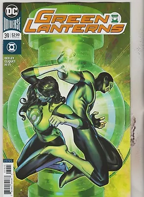 Buy Dc Comics Green Lanterns #39 March 2018 Variant 1st Print Nm • 3.65£