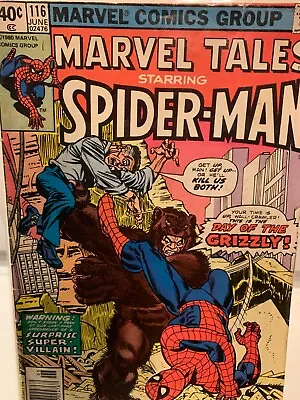 Buy Marvel Tales Starring: Spider-Man #116 Newsstand 1980, Marvel  • 2.39£