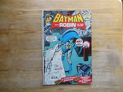 Buy 1972 Batman # 240 Signed 3x Joe Giella, Denny O'neil & Rich Buckler, Coa & Poa • 317.77£