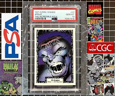 Buy Marvel Comic CGC Graded Card Pairing - Incredible Hulk #370 - PSA 10 GEM MINT • 125.39£