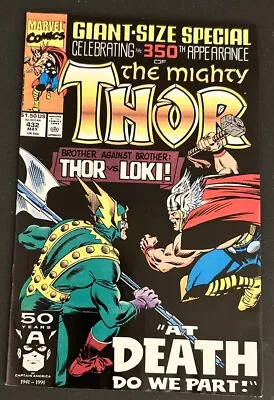 Buy Thor 432; Loki; 1st Eric Masterson As Thor; Ads: Mickey Mantle G.I.JOE Spiderman • 30.14£