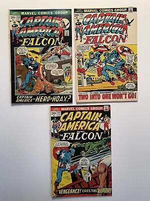 Buy KEY Captain America 153 (Bucky/1st Jack Monroe) , 156, 157 (1st Viper) (1972-73) • 39.65£