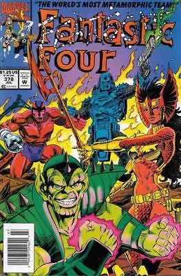 Buy FANTASTIC FOUR #378 (1993) NM | 'Chaos In The Courtroom' | Paul Ryan NEWSSTAND • 3.19£