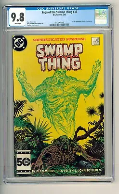 Buy Saga Of The Swamp Thing #37 DC 1985 CGC 9.8 White Pages 1st Constantine! • 1,744.58£