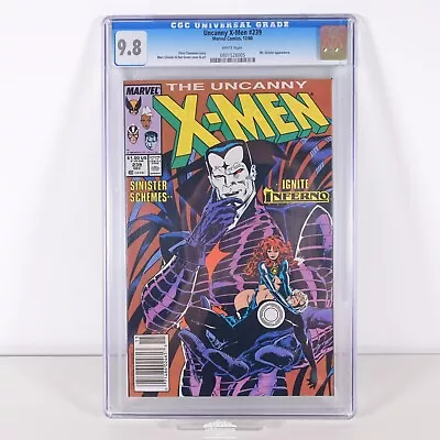 Buy Uncanny X-Men #239 (Newsstand Edition)  CGC 9.8 VARIANT • 474.45£