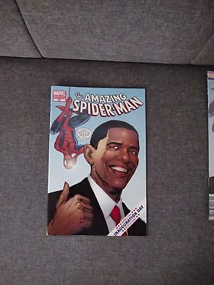 Buy Marvel Variant Edition #583 The Amazing Spider-Man Inauguration Day. • 71.15£