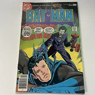 Buy DC Comics Batman #294 Newsstand Variant Joker Higher Grade 1977 • 31.62£