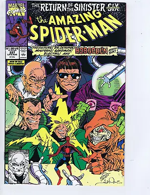 Buy Amazing Spider-Man #337 Marvel 1990 The Return Of The Sinister, Six Part 4 Of 6 • 23.65£