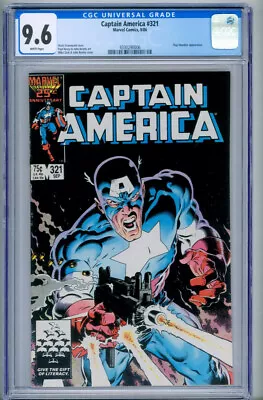 Buy Captain America #321 CGC 9.6 1987-Marvel Comic Book 4330290006 • 71.36£