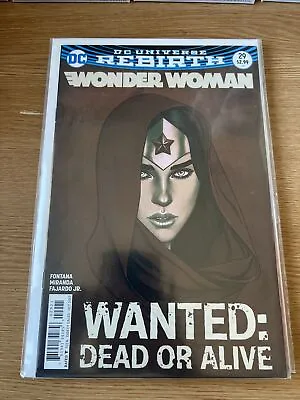 Buy Wonder Woman #29 Variant Dc Universe Rebirth October 2017 • 10£
