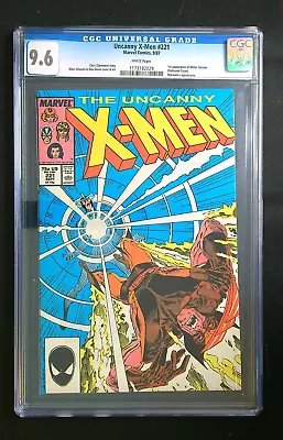 Buy Uncanny X-Men #221 CGC 9.6 White Pages - Free Shipping - First Mister Sinister • 150.21£