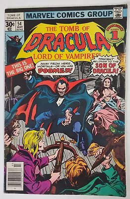 Buy The Tomb Of Dracula No. 54 - Marvel Comics - March 1977 • 3.95£