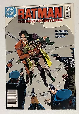 Buy BATMAN # 410 (DC 1987) New Adventures — NEWSSTAND Origin Of Two Face Jason Todd • 15.99£