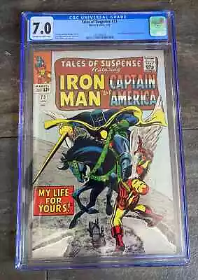 Buy Tales Of Suspense #73 Issue Date 1/66 Year 1966 Publisher Marvel CGC 7.0 • 180.96£
