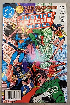 Buy JUSTICE LEAGUE OF AMERICA 200 VF/NM 9.0; 1982, George Perez, Brian Bolland, Kane • 9.50£