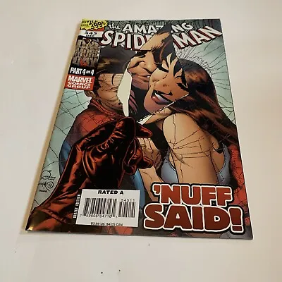 Buy The Amazing Spider-Man 545 One More Day Nuff Said Comic Book • 4.73£