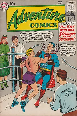 Buy ###dc Comics Adventure Comics #273 June 1960 Superboy Vg/f (5.0) ### • 30£