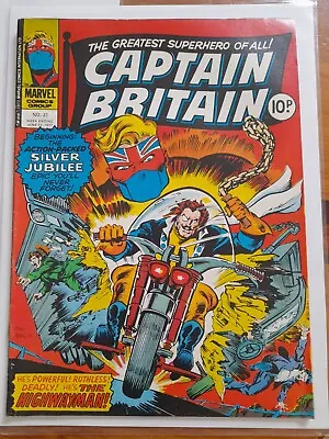 Buy Captain Britain #37 June 1977 VGC- 3.5 1st Appearance Of The Highwayman • 4.99£