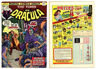 Buy Tomb Of Dracula #25 (VG+ 4.5) 1st Appearance Hannibal King Origin 1974 Marvel • 24.12£