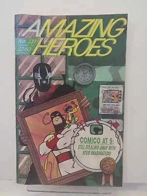 Buy Amazing Heroes #131 1st VENOM In Print 1987 Pre-Spider-Man 300 McFARLANE (VG-) • 31.62£